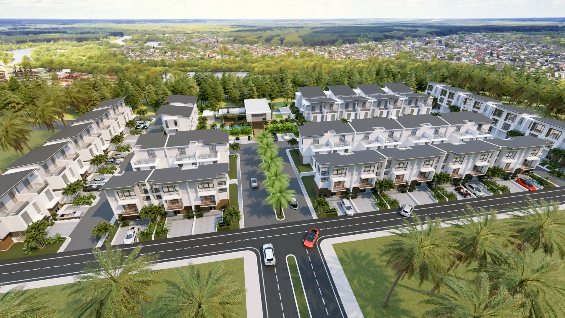 Bird's eye view of New Tropicana Residence
