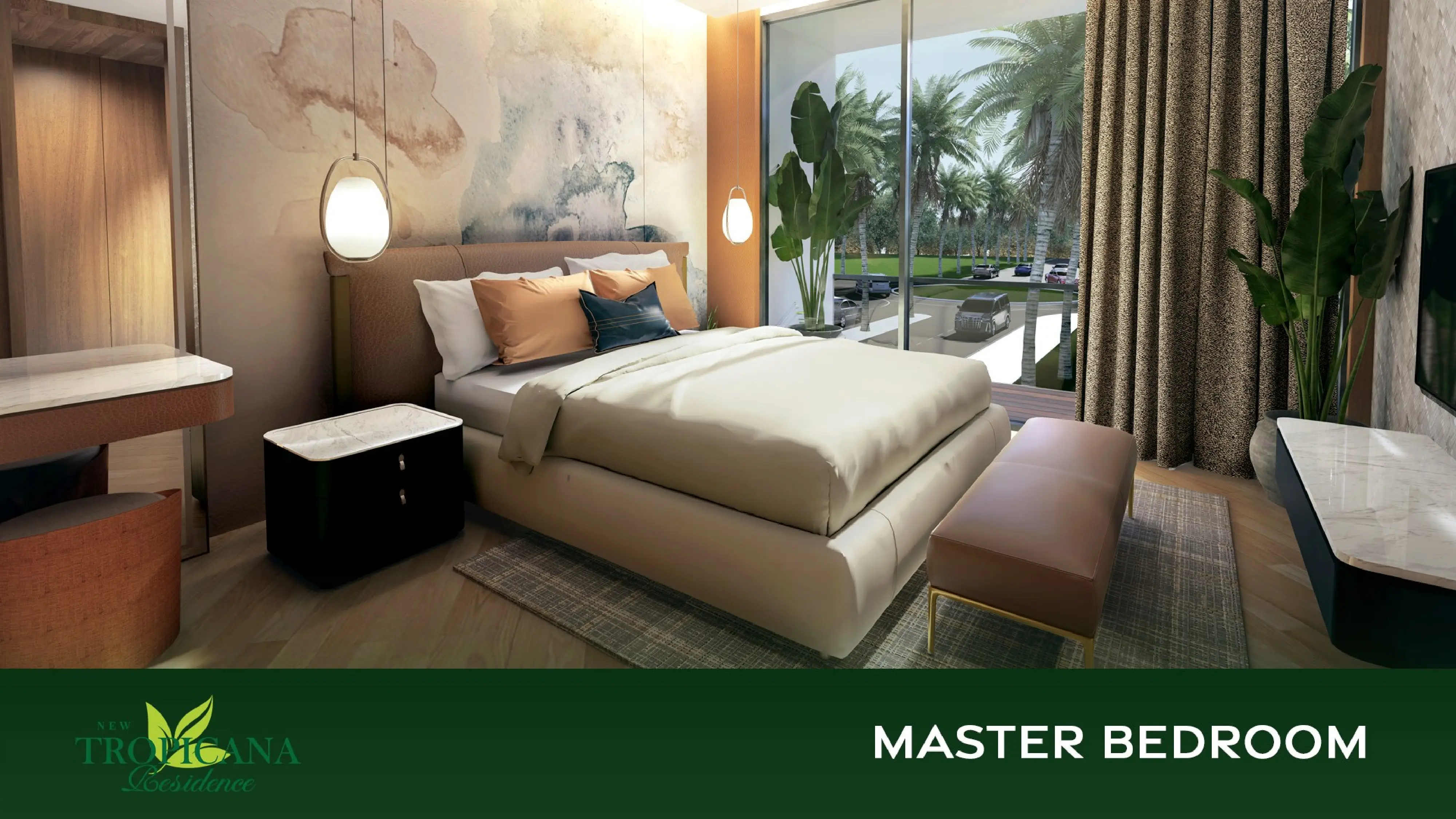Tropicana Master Bedroom